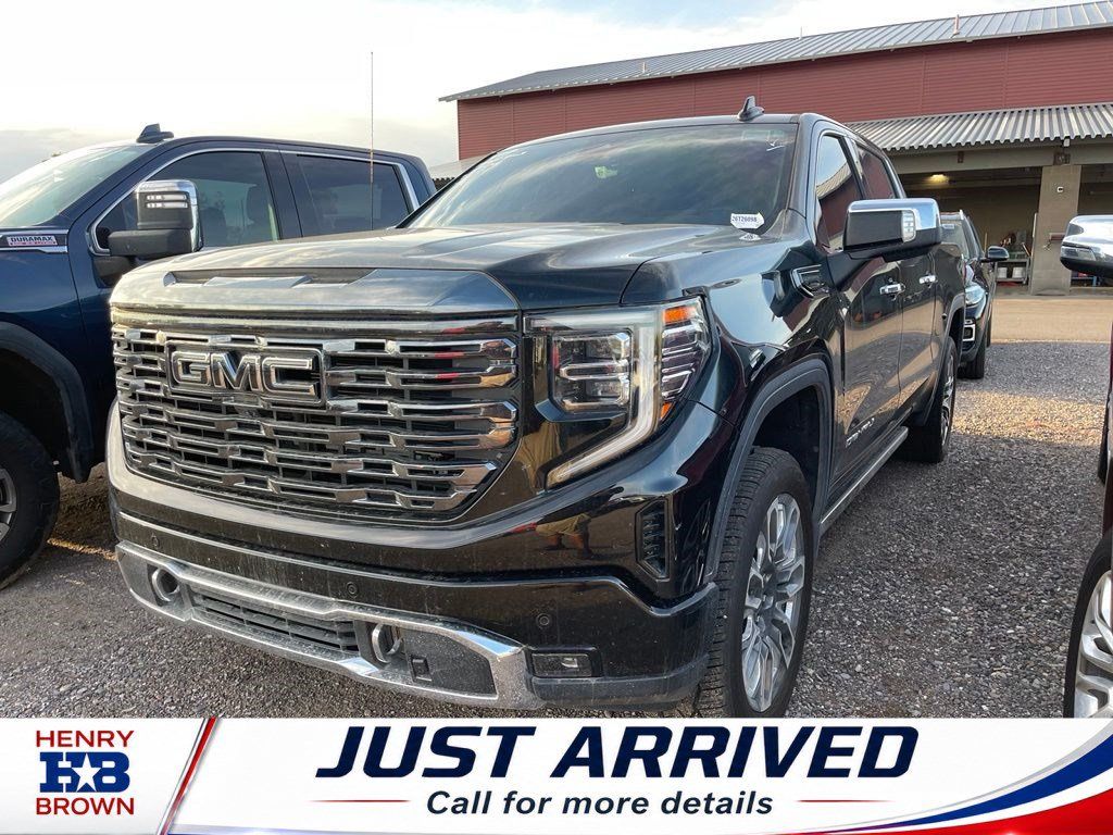 Onyx Black 2024 GMC Sierra 1500 Pickup Truck Four-Wheel Drive Automatic