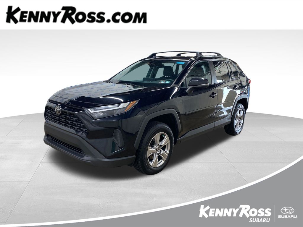 Midnight Black Metallic 2022 Toyota RAV4 XLE AWD SUV / Crossover All-Wheel Drive 8-Speed Automatic