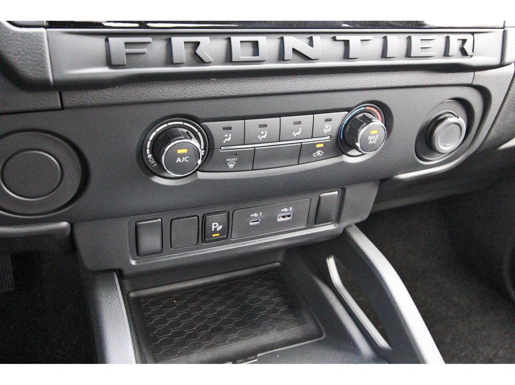 2026 Nissan Frontier S White at South Houston Nissan