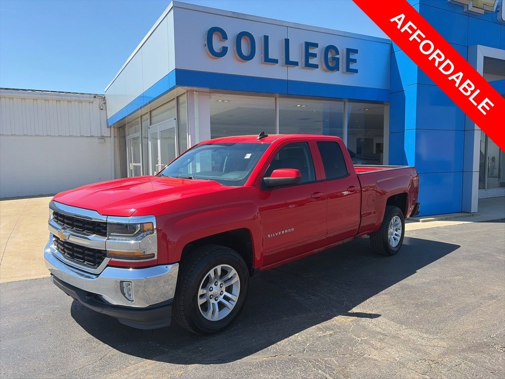 Red Hot 2016 Chevrolet Silverado 1500 Pickup Truck Four-Wheel Drive 6-Speed Automatic Overdrive