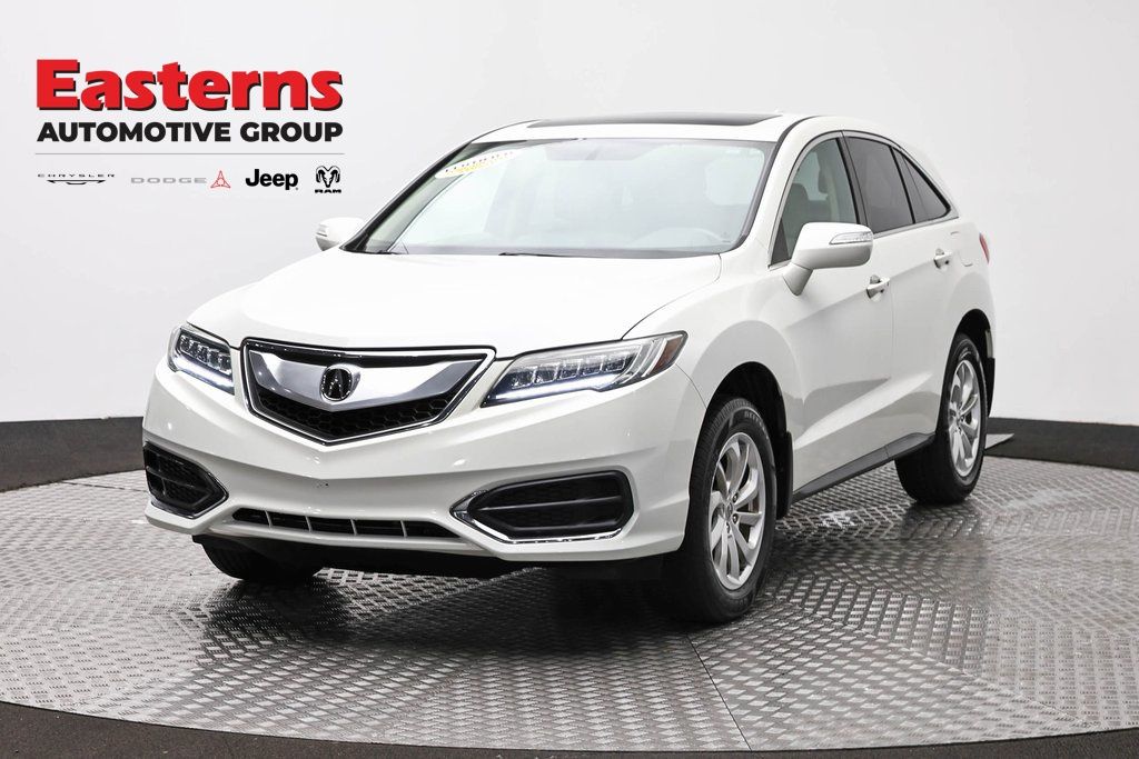 White 2017 Acura RDX SUV / Crossover All-Wheel Drive 6-Speed Automatic