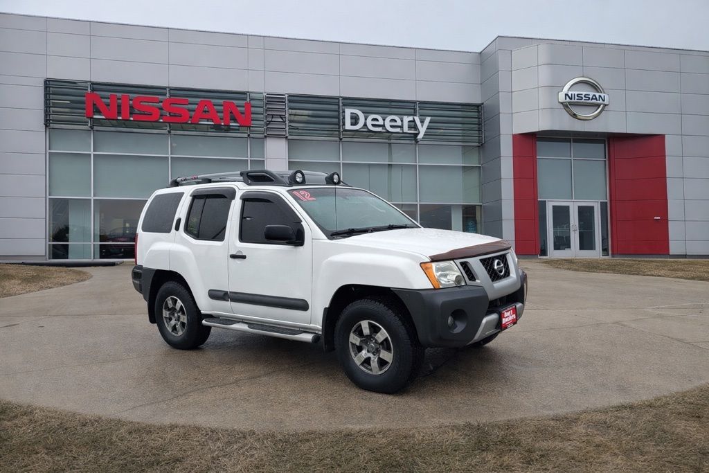 Avalanche Clearcoat 2012 Nissan Xterra Pro-4X SUV / Crossover Four-Wheel Drive 5-Speed Automatic