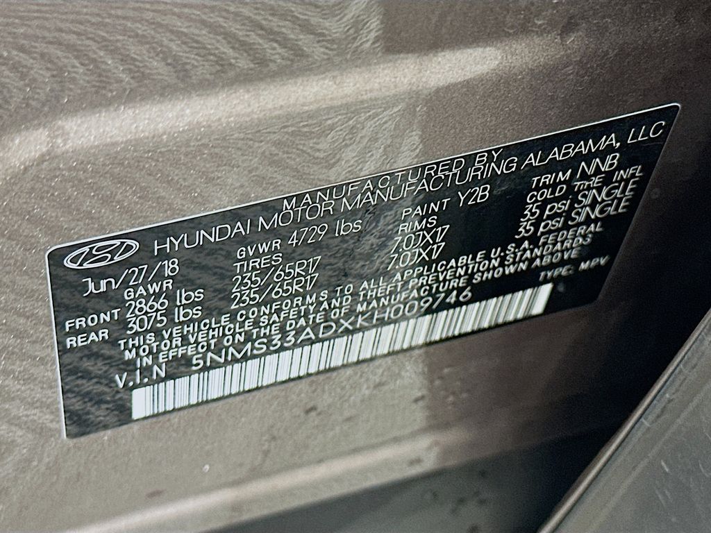 Thumbnail: 2019 Hyundai Santa Fe - 31