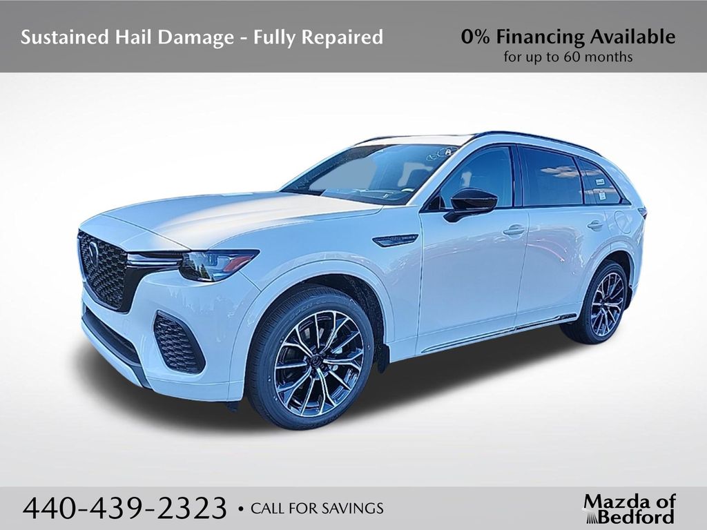 Rhodium White Premium 2026 Mazda CX-70 SUV / Crossover All-Wheel Drive 8-Speed Automatic