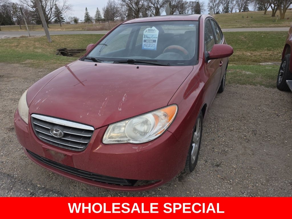 Apple Red Pearl 2008 Hyundai Elantra SE FWD Sedan Front-Wheel Drive 4-Speed Automatic Overdrive