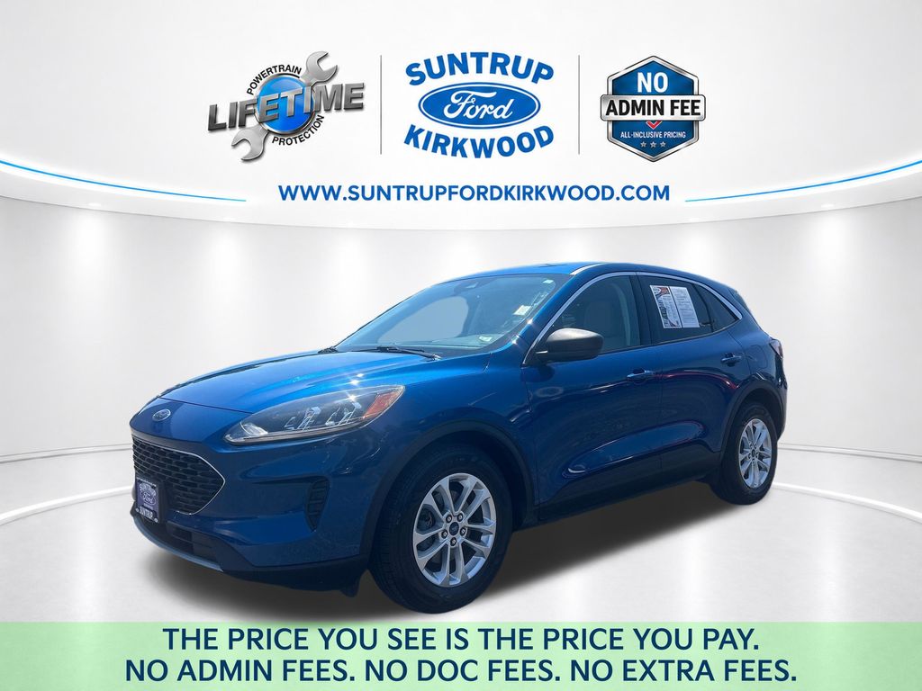 Atlas Blue Metallic 2022 Ford Escape SUV / Crossover Front-Wheel Drive 8-Speed Automatic
