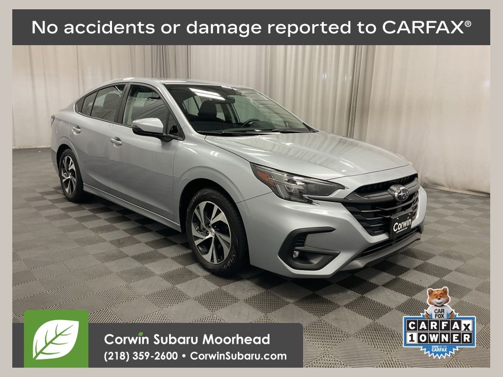Ice Silver Metallic 2025 Subaru Legacy Sedan All-Wheel Drive Continuously Variable Transmission