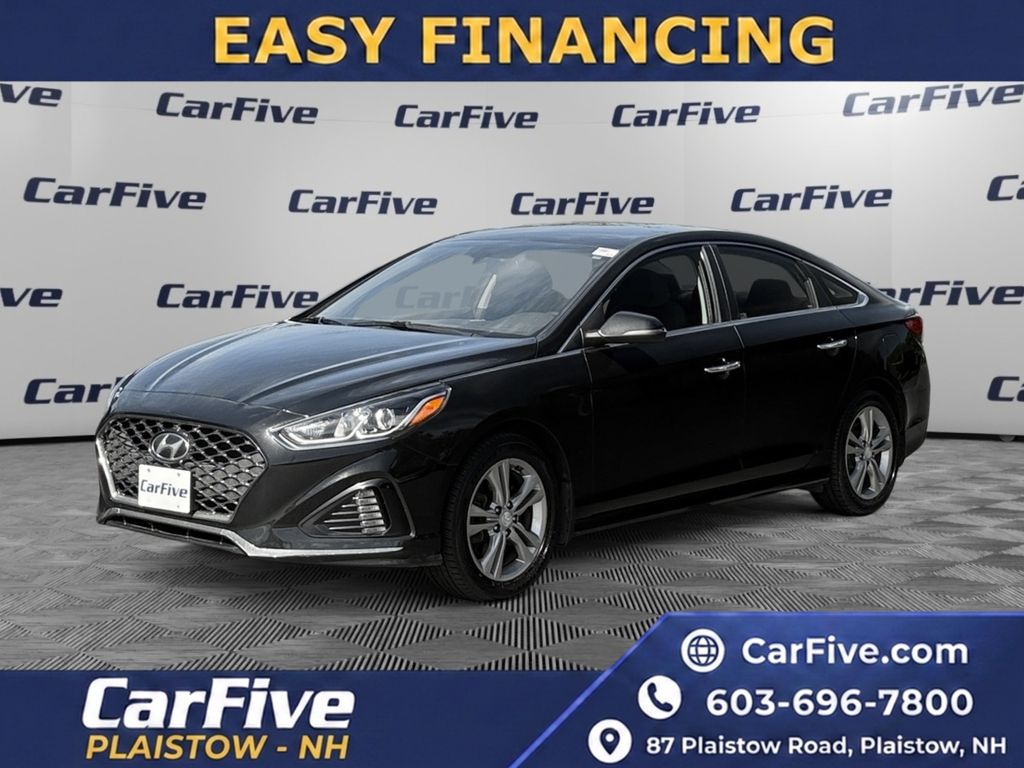 Phantom Black 2019 Hyundai Sonata Sedan Front-Wheel Drive 6-Speed Automatic