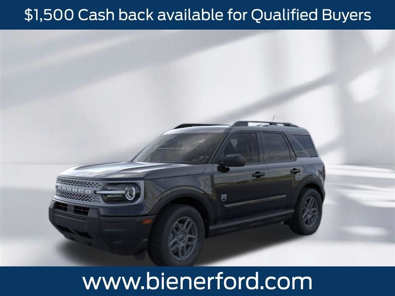 Shadow Black 2026 Ford Bronco Sport SUV / Crossover All-Wheel Drive 8-Speed Automatic