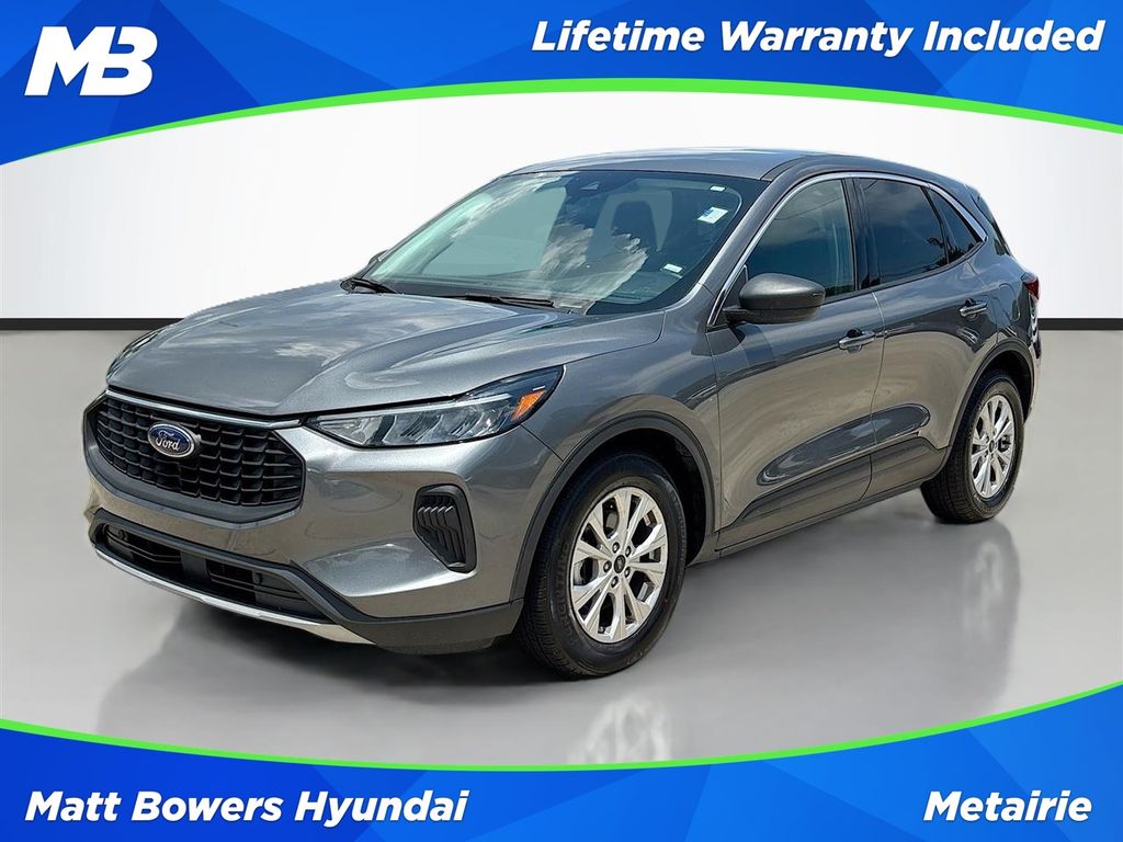 Gray Metallic 2024 Ford Escape SUV / Crossover Front-Wheel Drive 8-Speed Automatic