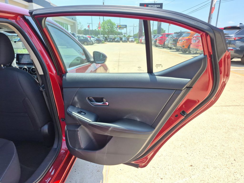 2023 Nissan Sentra SV Red at Texan Dodge Chrysler Jeep Ram