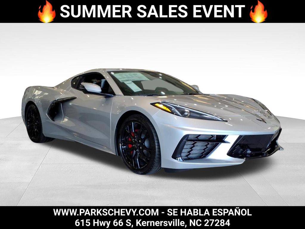 Blade Silver Metallic 2026 Chevrolet Corvette Coupe Rear-Wheel Drive 8-Speed Dual Clutch