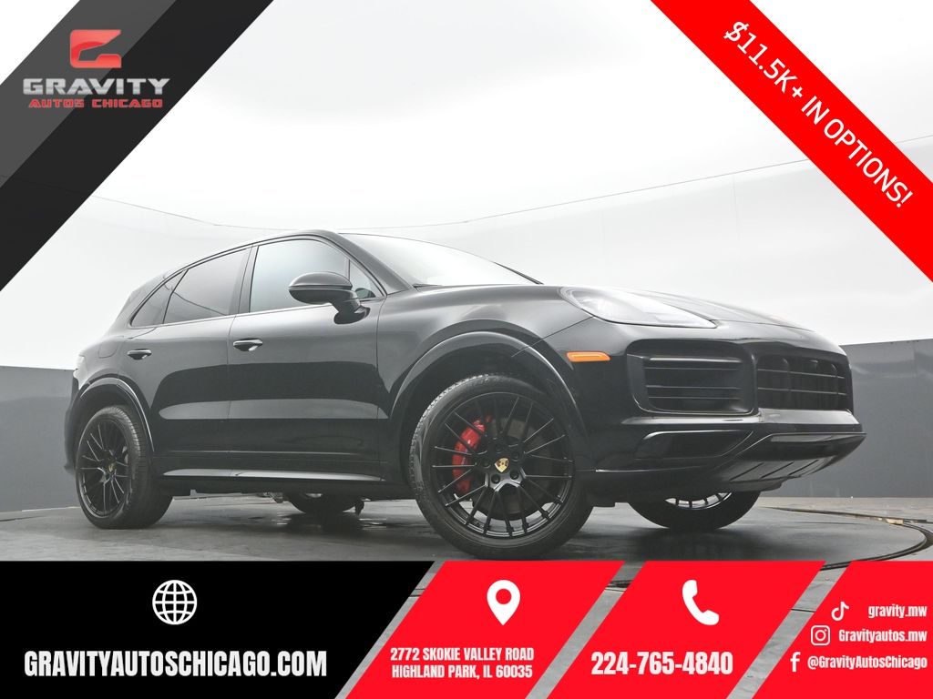 Black 2023 Porsche Cayenne GTS AWD SUV / Crossover All-Wheel Drive 8-Speed Automatic