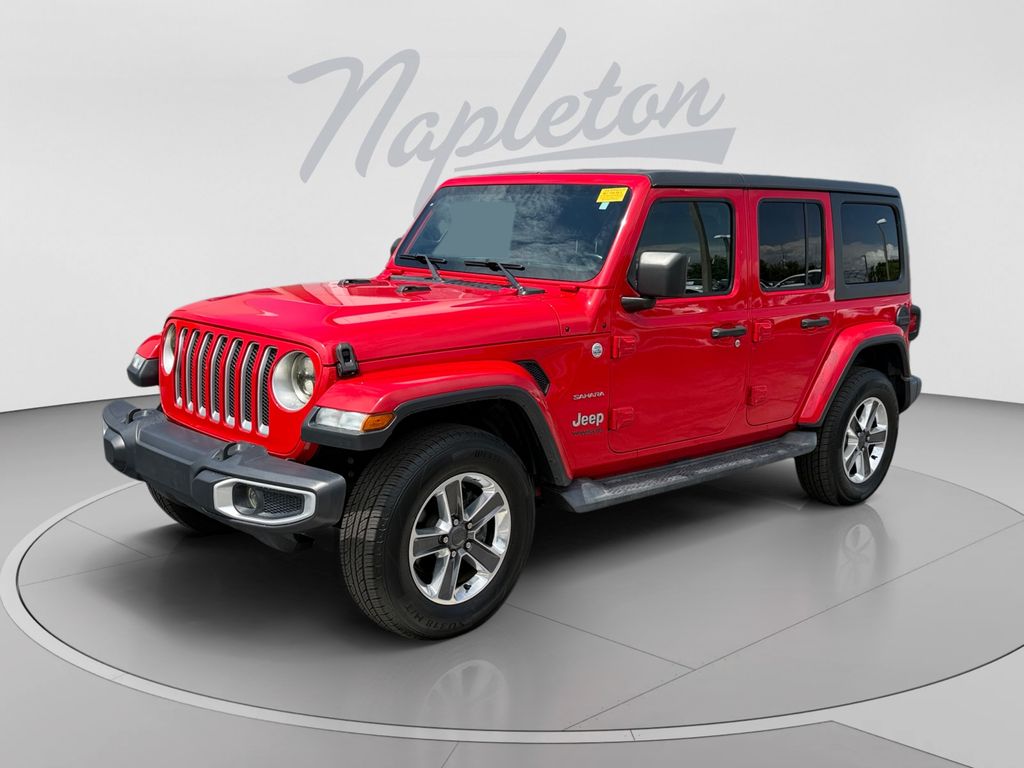 Firecracker Red Clearcoat 2020 Jeep Wrangler SUV / Crossover Four-Wheel Drive 8-Speed Automatic