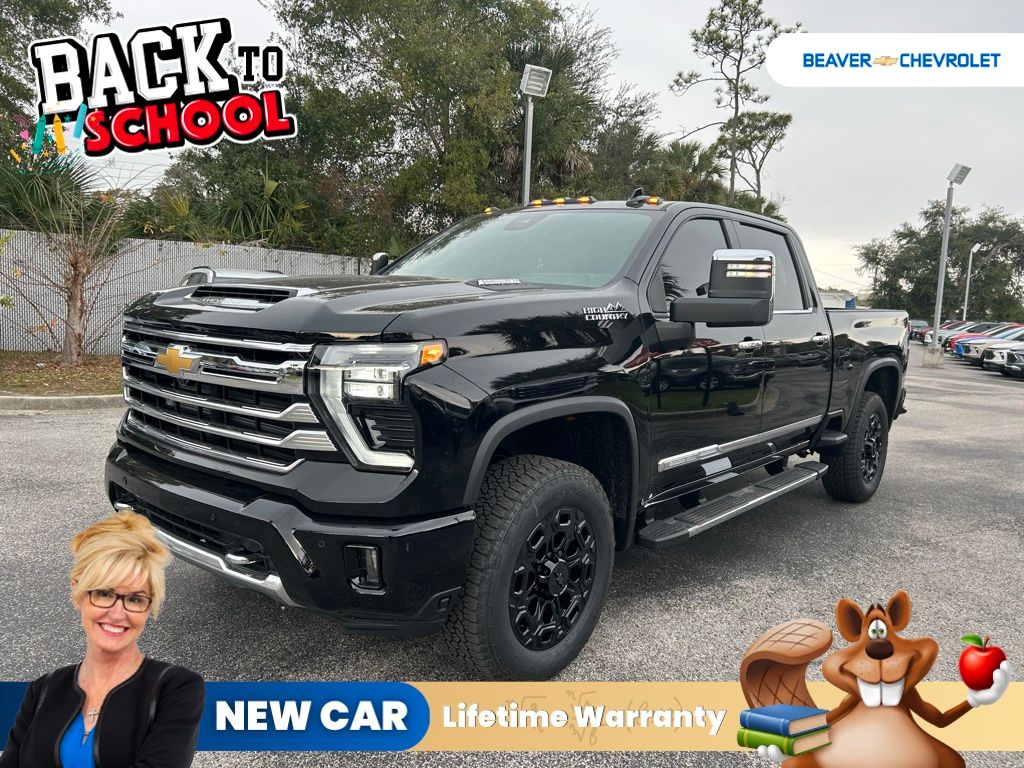 Black 2026 Chevrolet Silverado 3500HD Pickup Truck Four-Wheel Drive Automatic