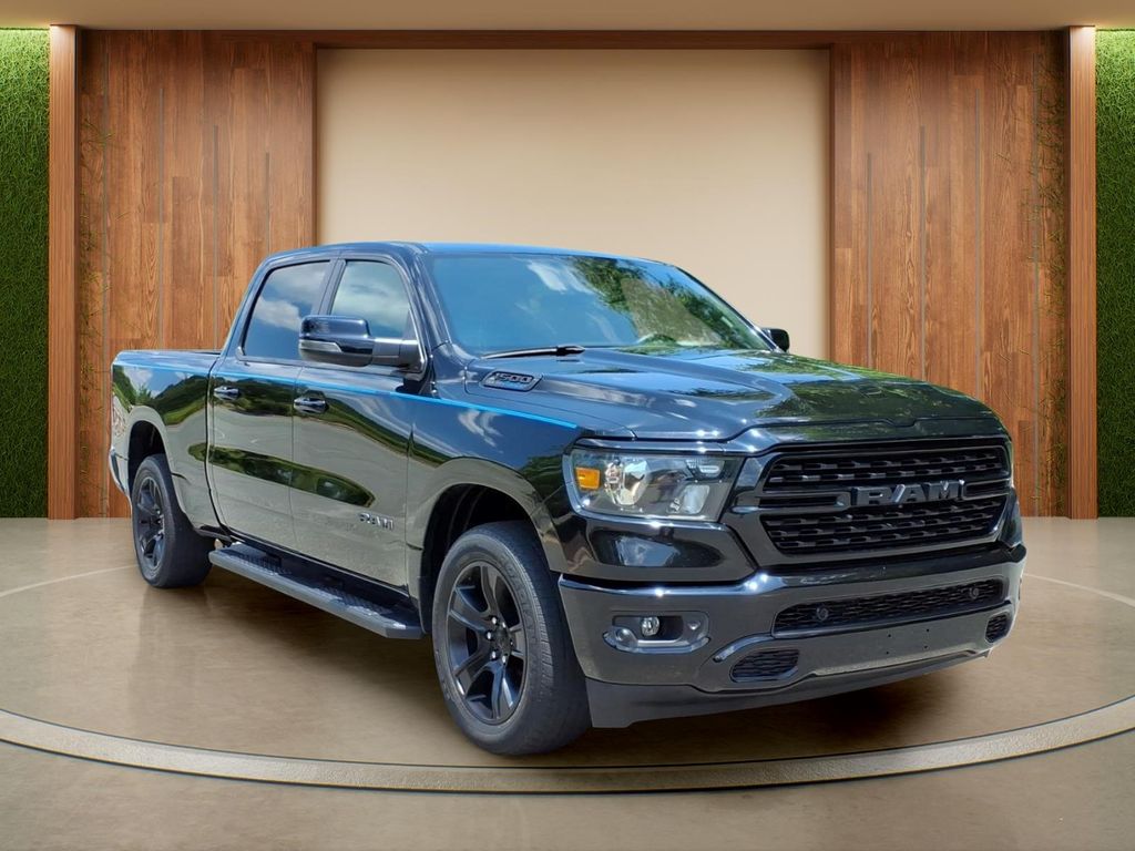 Diamond Black 2023 RAM 1500 Pickup Truck Four-Wheel Drive 8-Speed Automatic