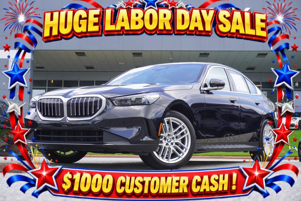 Black Sapphire Metallic 2025 BMW 5 Series Sedan Rear-Wheel Drive 8-Speed Automatic