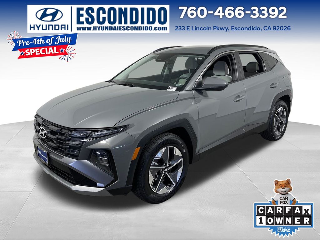 Hampton Gray 2025 Hyundai Tucson SUV / Crossover Front-Wheel Drive 8-Speed Automatic