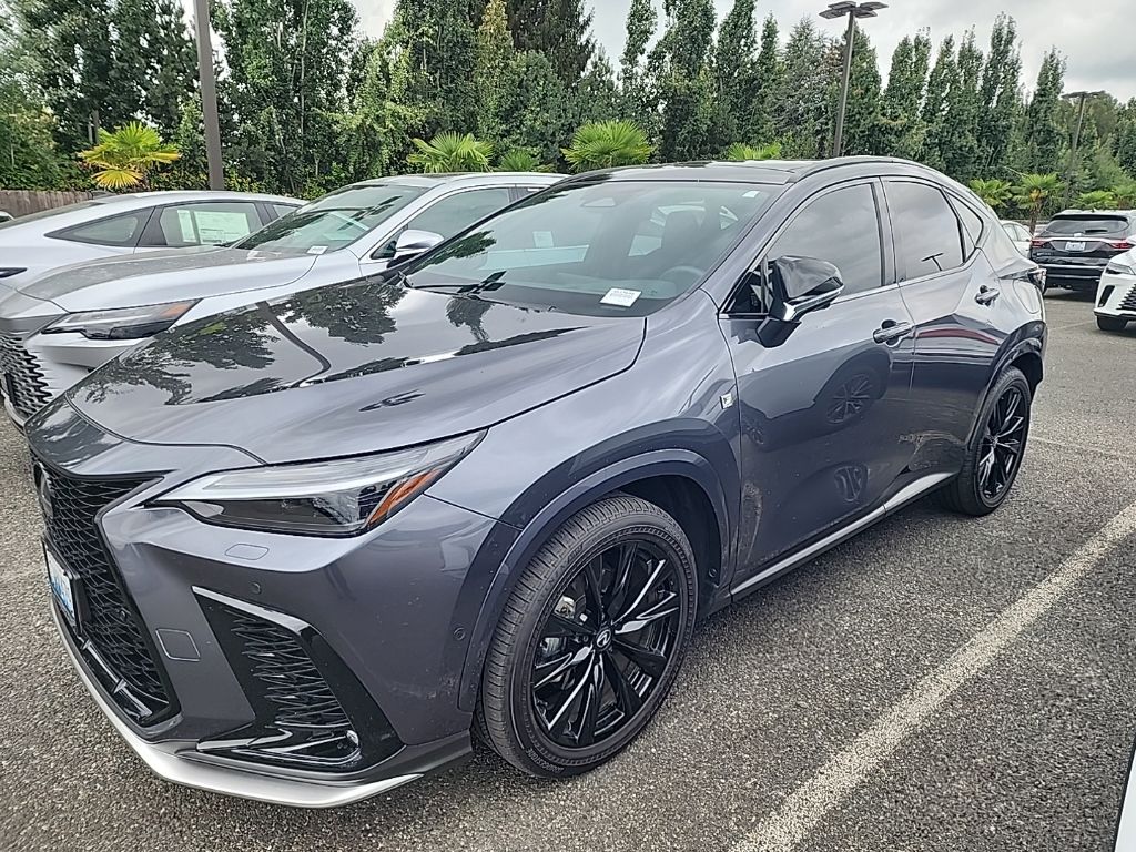 Cloudburst Gray 2025 Lexus NX Hybrid SUV / Crossover Continuously Variable Transmission