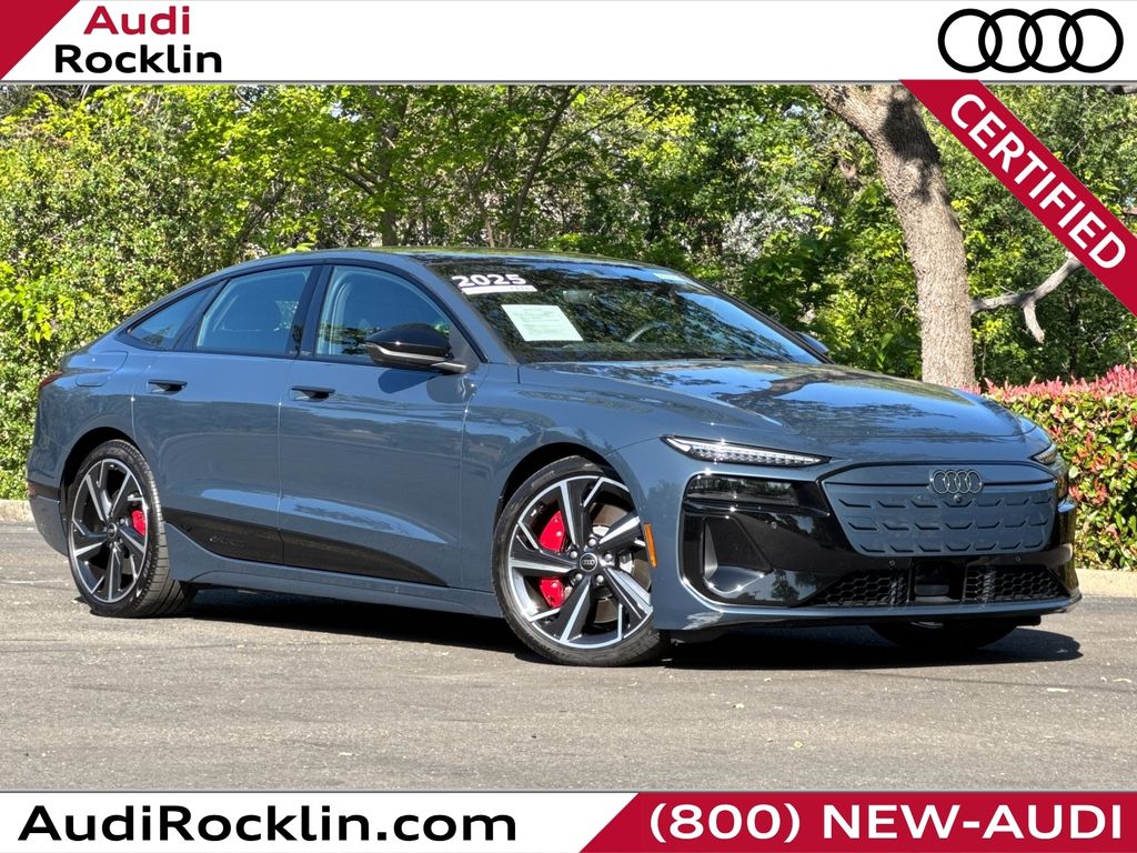Blue Metallic 2025 Audi S6 e-tron Sportback quattro Prestige Sedan All-Wheel Drive Automatic