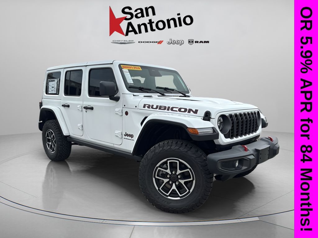 Bright White Clearcoat 2026 Jeep Wrangler SUV / Crossover Four-Wheel Drive 8-Speed Automatic