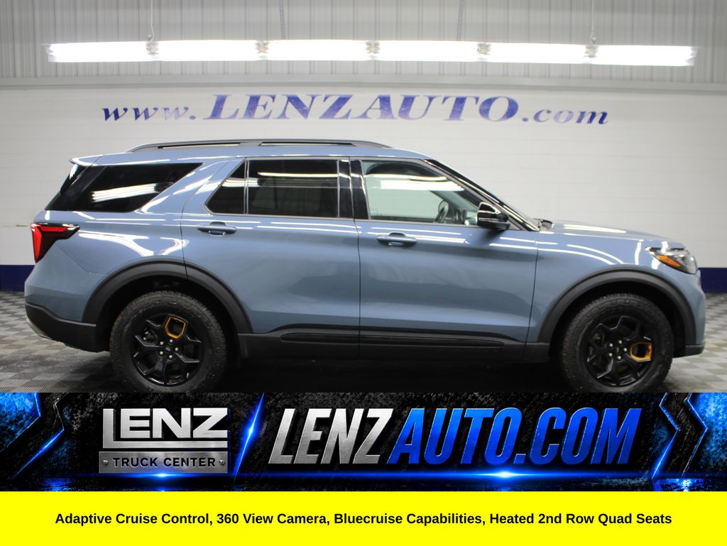 Vapor Blue Metallic 2026 Ford Explorer SUV / Crossover All-Wheel Drive Automatic
