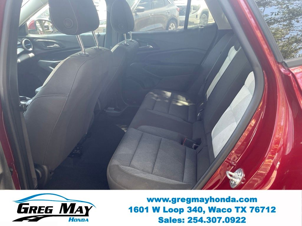 2025 Chevrolet Trax LS Red at Greg May Honda