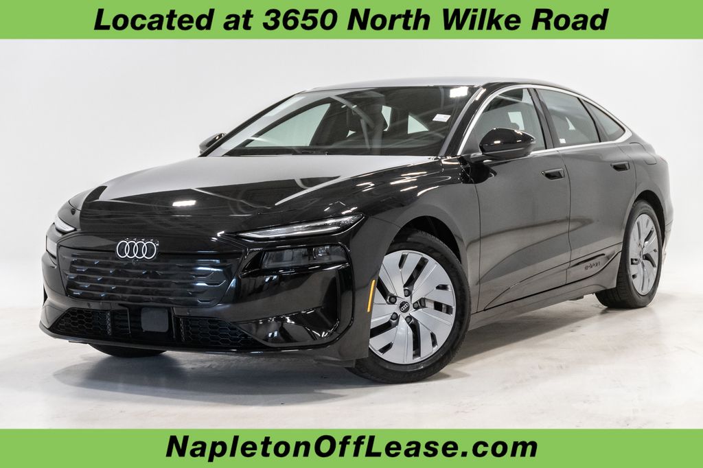 Mythos Black Metallic 2025 Audi A6 e-tron Sportback quattro Premium Sedan All-Wheel Drive Automatic