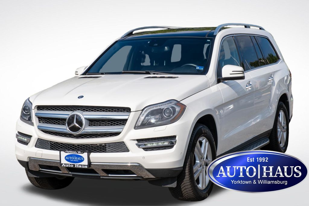 Polar White 2015 Mercedes-Benz GL-Class SUV / Crossover All-Wheel Drive 7-Speed Automatic