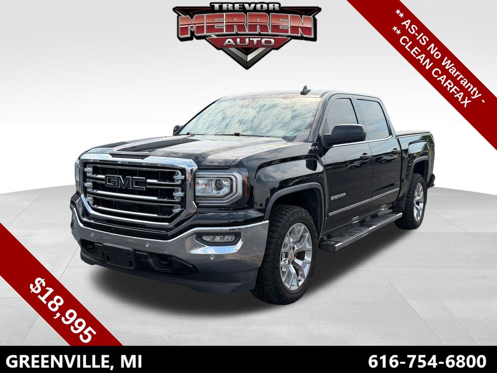 Onyx Black 2017 GMC Sierra 1500 Pickup Truck Four-Wheel Drive 6-Speed Automatic Overdrive