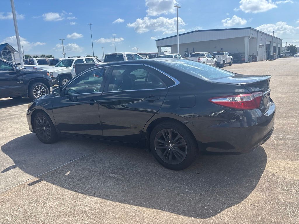2017 Toyota Camry SE Black at Don McGill Toyota
