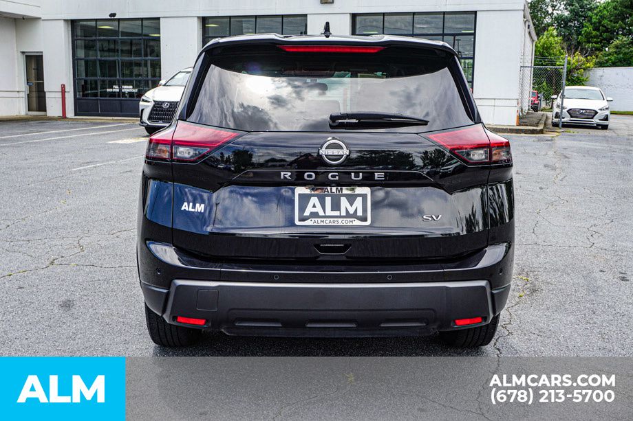 Used 2024 Black Nissan SV image 10