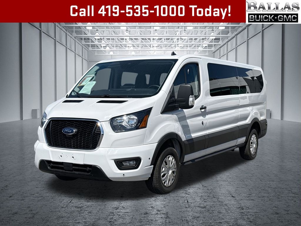 Oxford White 2024 Ford Transit Passenger Van Rear-Wheel Drive