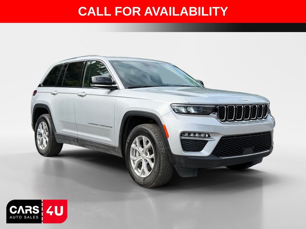 Silver Zynith 2023 Jeep Grand Cherokee SUV / Crossover Four-Wheel Drive 8-Speed Automatic