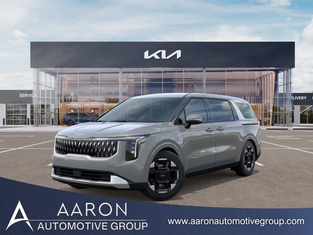 Ceramic Silver 2026 Kia Carnival Minivan Front-Wheel Drive 8-Speed Automatic