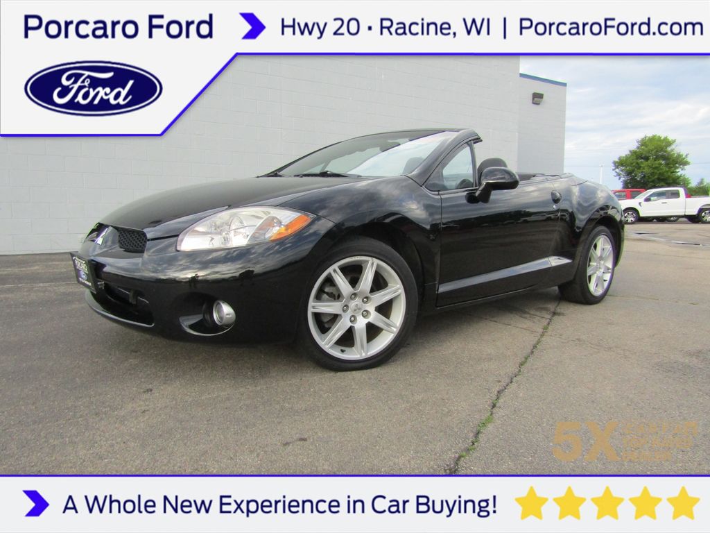 Kalapana Black 2007 Mitsubishi Eclipse Spyder GT Convertible Front-Wheel Drive 6-Speed Manual