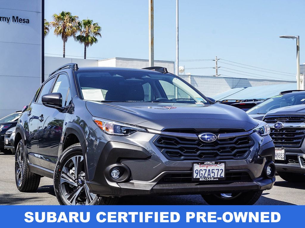 Magnetite Gray Metallic 2024 Subaru Crosstrek SUV / Crossover All-Wheel Drive Continuously Variable Transmission