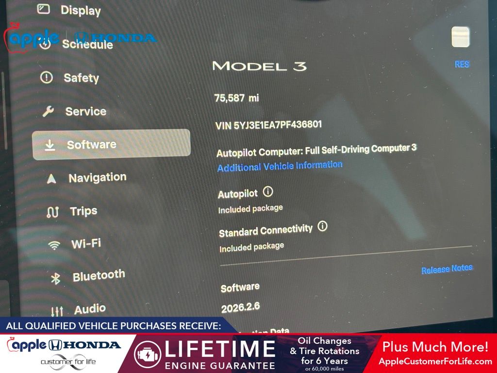 2023 Tesla Model 3 Rear-Wheel Drive
