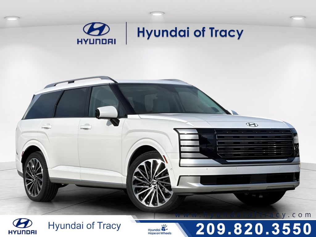 Creamy White Pearl 2026 Hyundai Palisade SUV / Crossover All-Wheel Drive 8-Speed Automatic