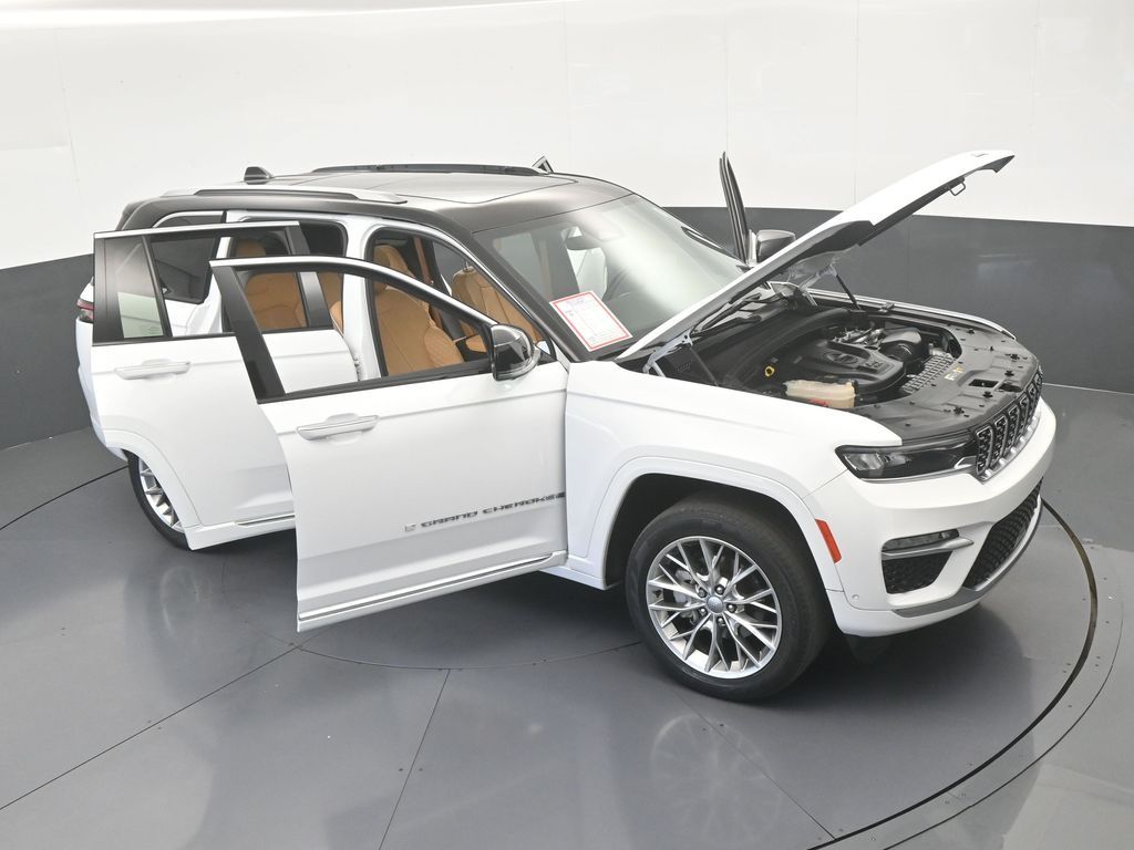 Used 2022 Bright White Clearcoat Jeep Summit image 82