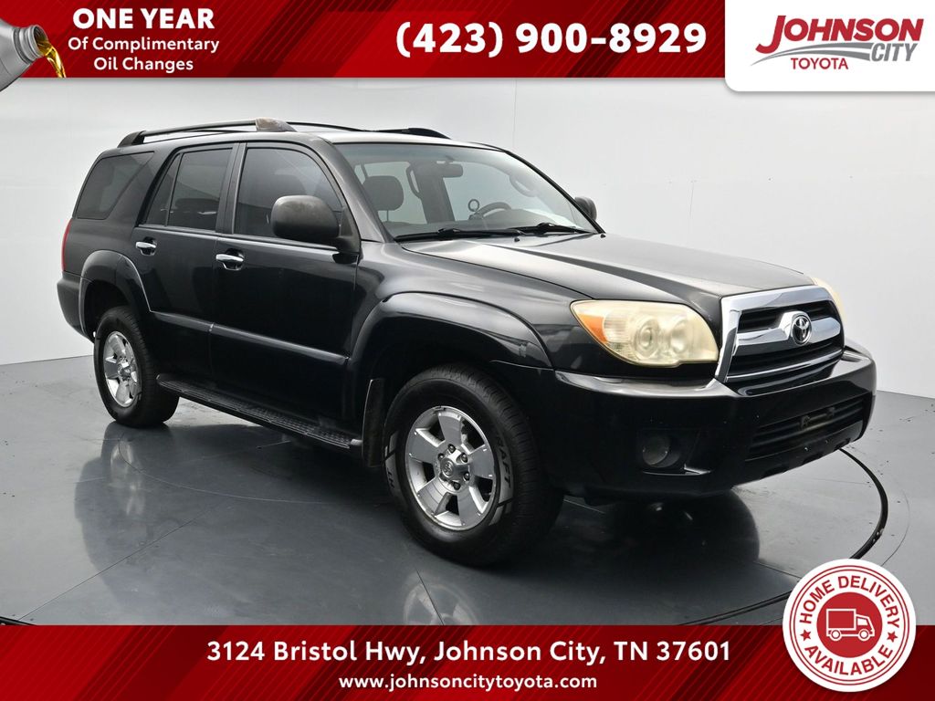 Black 2008 Toyota 4Runner SUV / Crossover Four-Wheel Drive 5-Speed Automatic Overdrive
