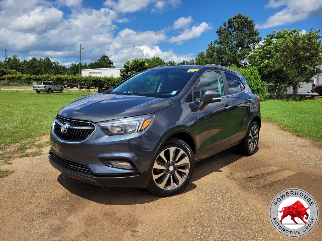 Graphite Gray Metallic 2018 Buick Encore SUV / Crossover Front-Wheel Drive 6-Speed Automatic Overdrive