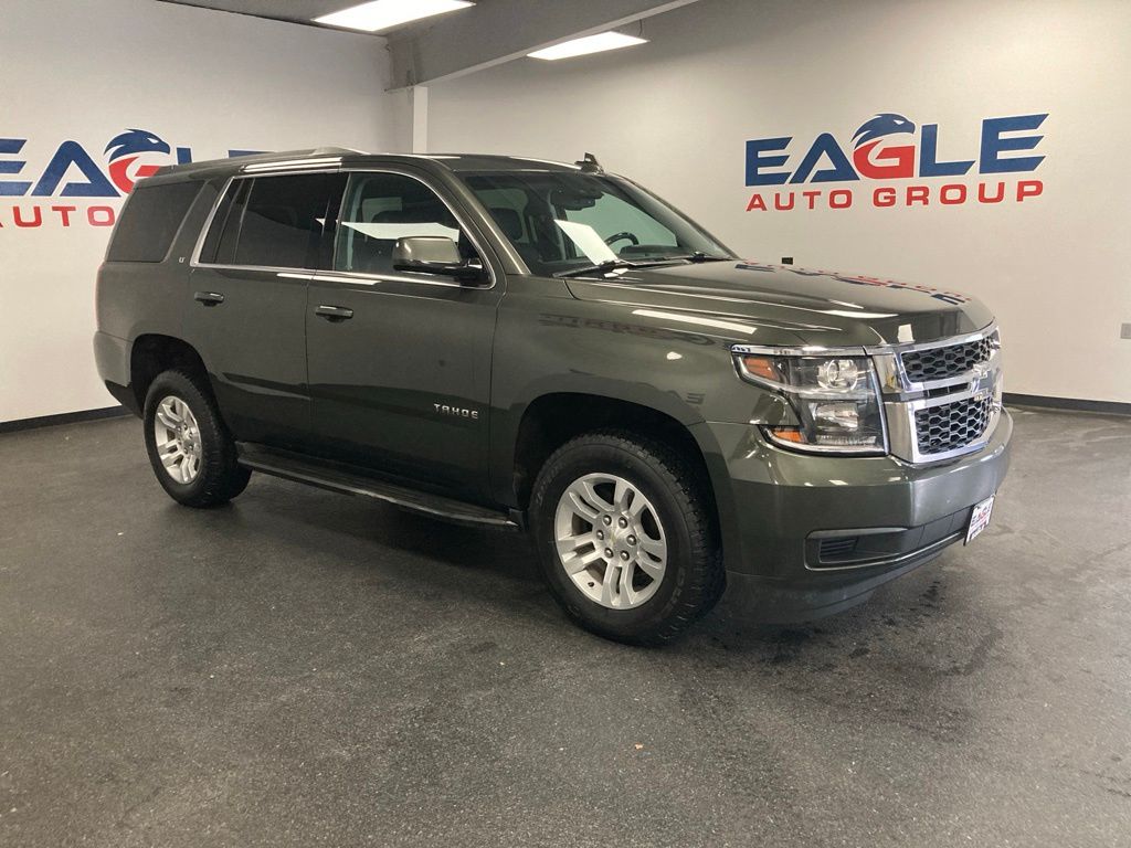 Deepwood Green Metallic 2019 Chevrolet Tahoe SUV / Crossover Four-Wheel Drive 6-Speed Automatic Overdrive