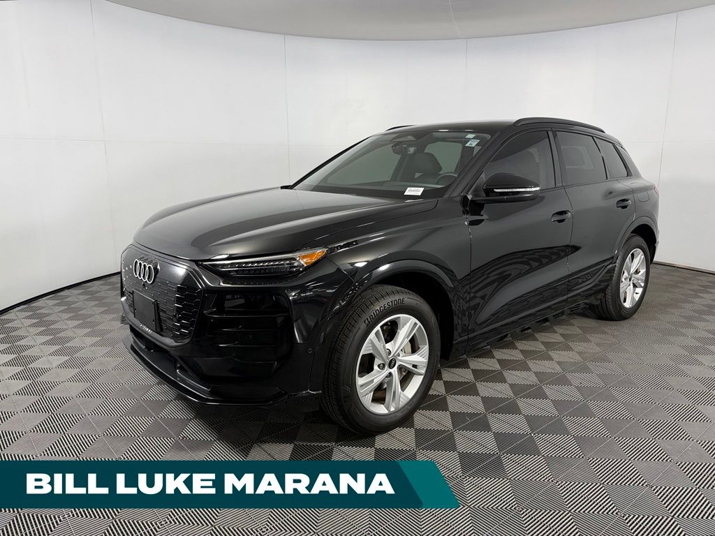 Mythos Black Metallic 2025 Audi Q6 e-tron SUV / Crossover Rear-Wheel Drive Automatic