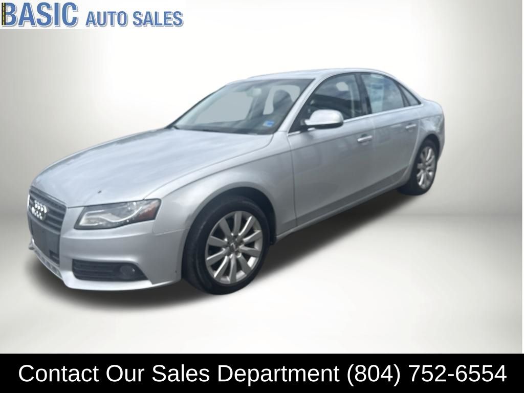 2011 Audi A4 Sedan All-Wheel Drive 8-Speed Automatic