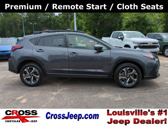 Gray Metallic 2024 Subaru Crosstrek SUV / Crossover All-Wheel Drive Continuously Variable Transmission