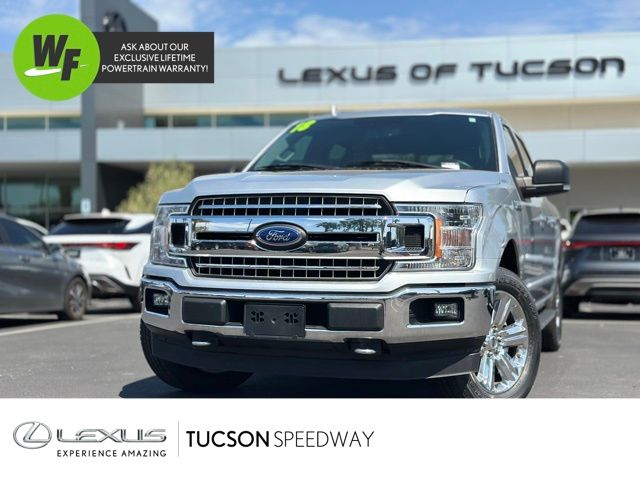 Ingot Silver 2018 Ford F-150 XLT SuperCrew 4WD Pickup Truck Four-Wheel Drive Automatic