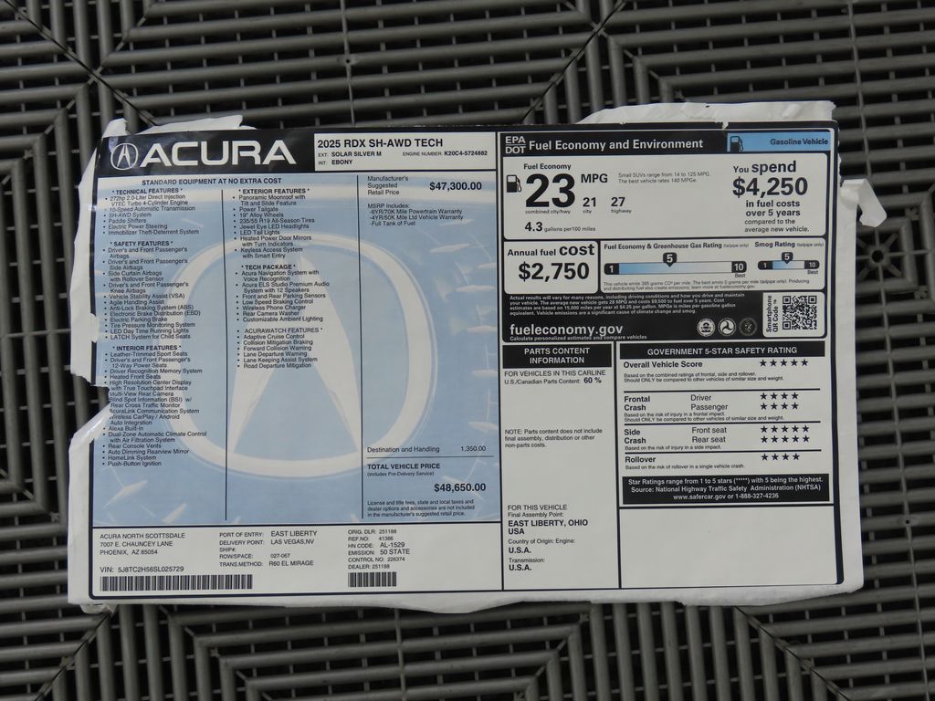 2025 Acura RDX Technology 9