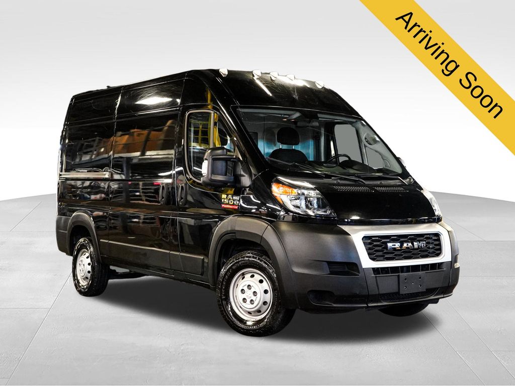 Black Clearcoat 2020 RAM ProMaster 1500 136 High Roof Cargo Van FWD Van Front-Wheel Drive 6-Speed Automatic