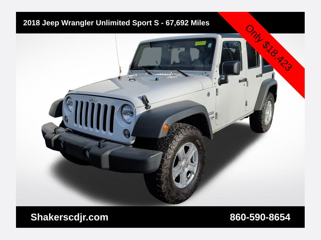 2018 Jeep Wrangler JK Unlimited Sport 4WD
